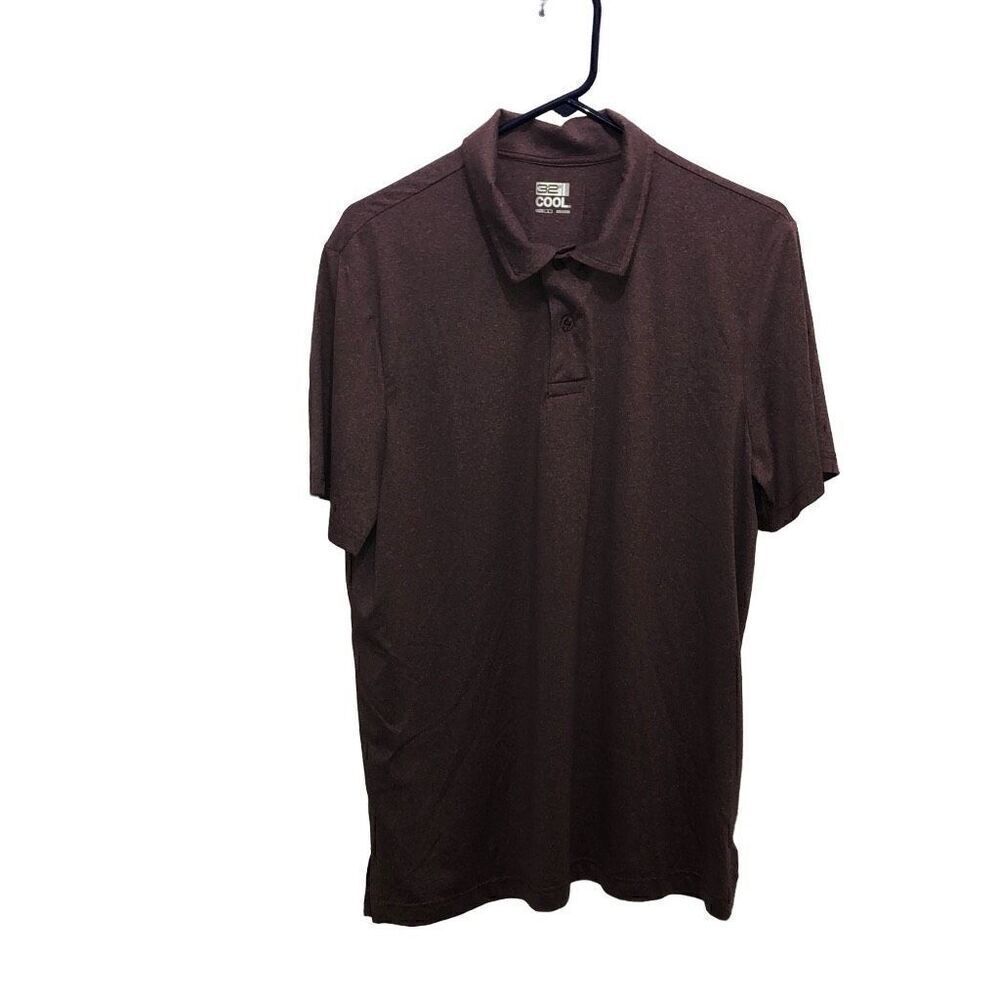 32 Degree Cool polo size L Heather Pink